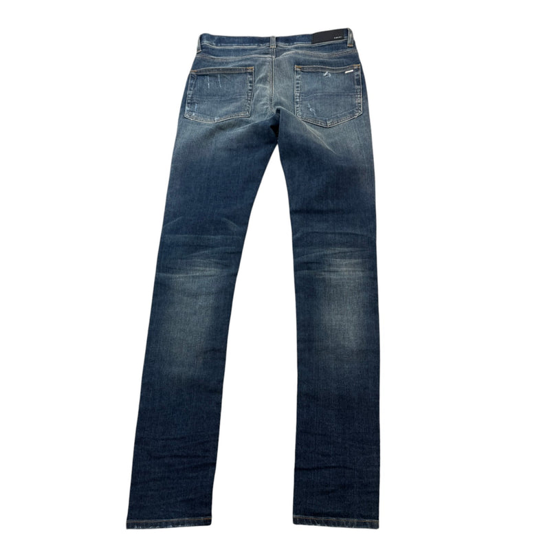 Men's Mx1 Distressed Skinny Jeans Blue Size Waist 30"