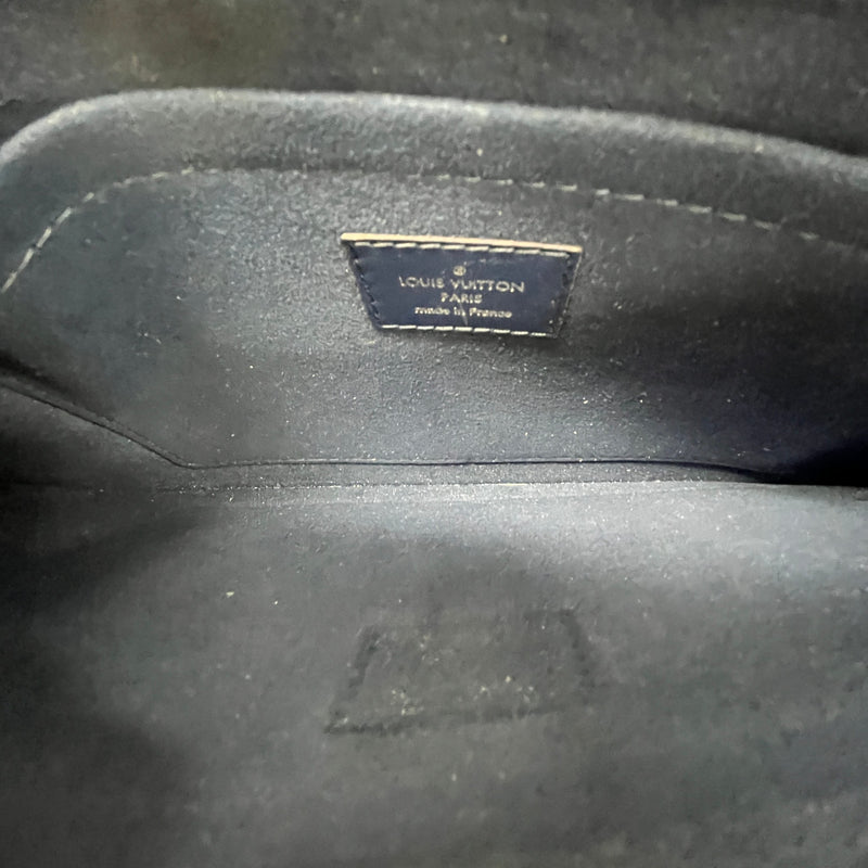 Women's Epi Leather Pouch Navy