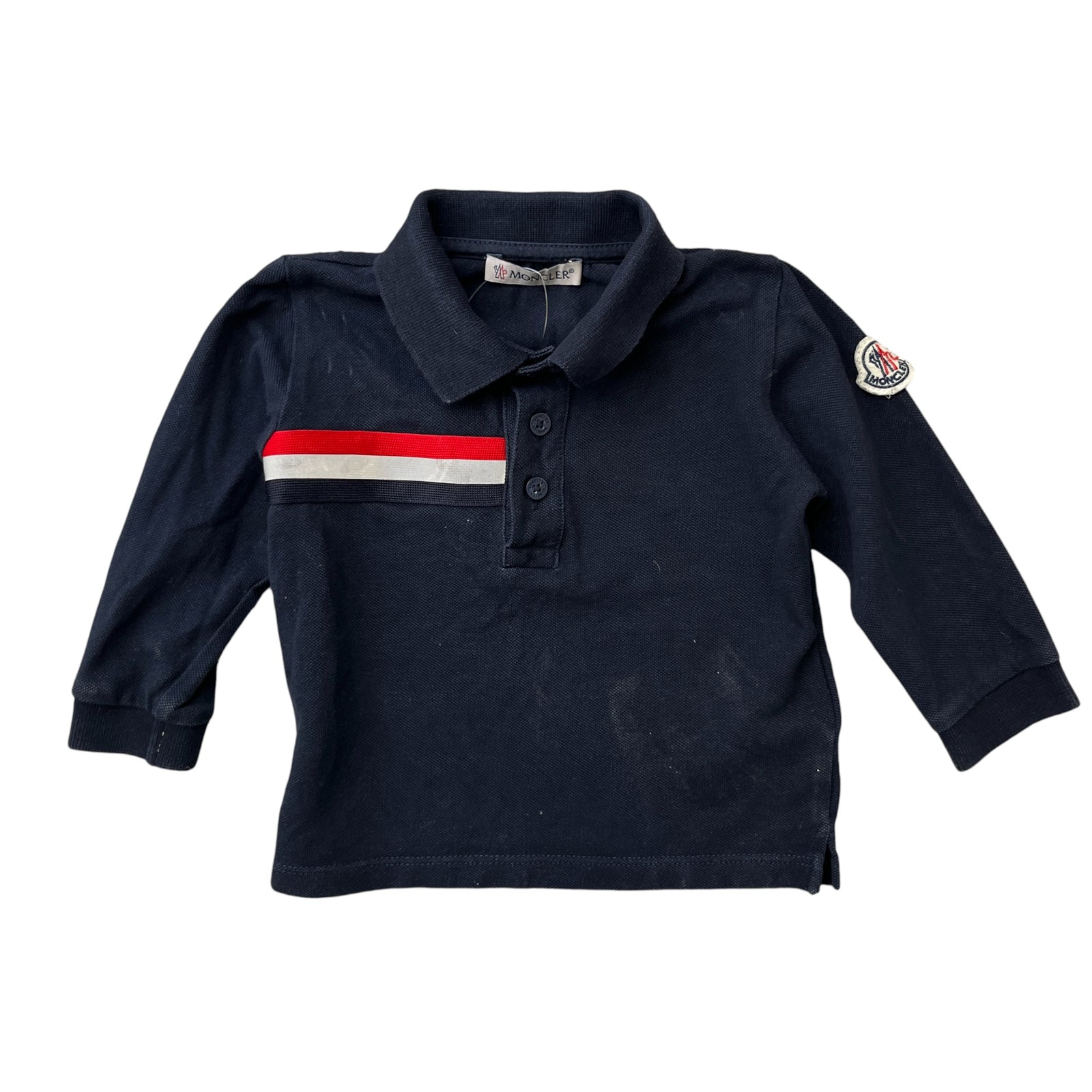 Men's Maglia Baby 6-9 Months Polo Shirt Navy Size XXS - Photo 1