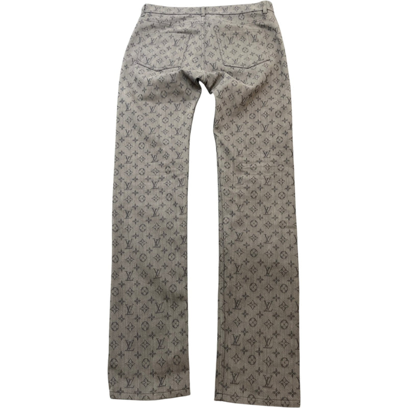 Men's Monogram Jeans Grey Size XS / W29