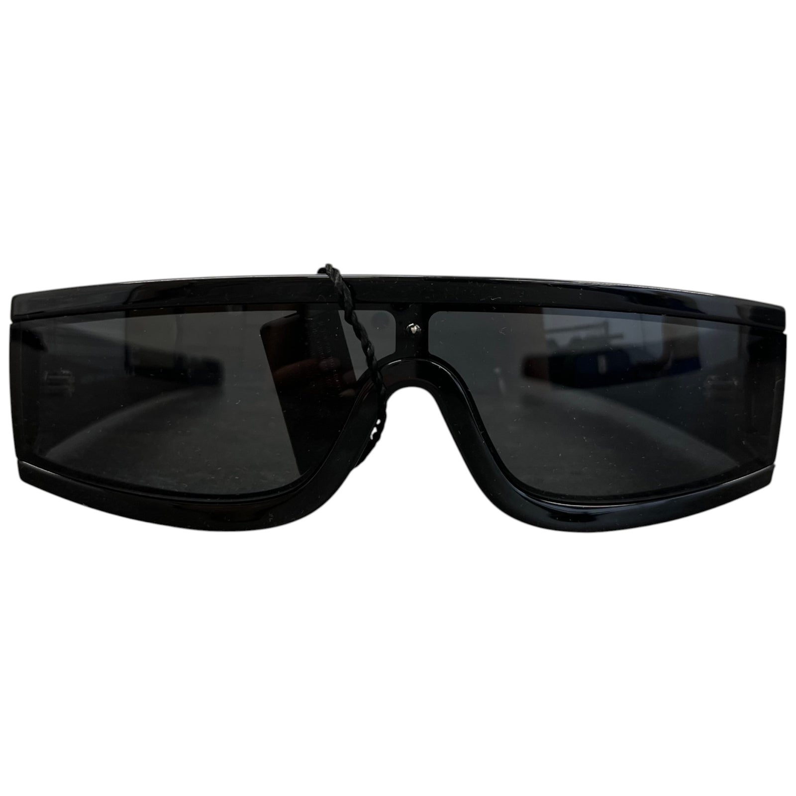 Men's Vltn Wrap Sunglasses Black - Photo 1