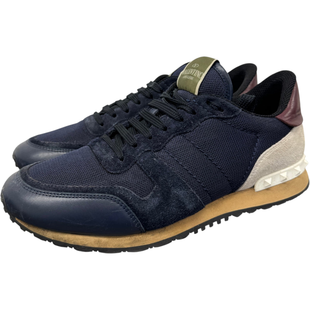 Men's Rockrunner Low Trainers Navy Size UK 7 / EU 41 - Photo 7