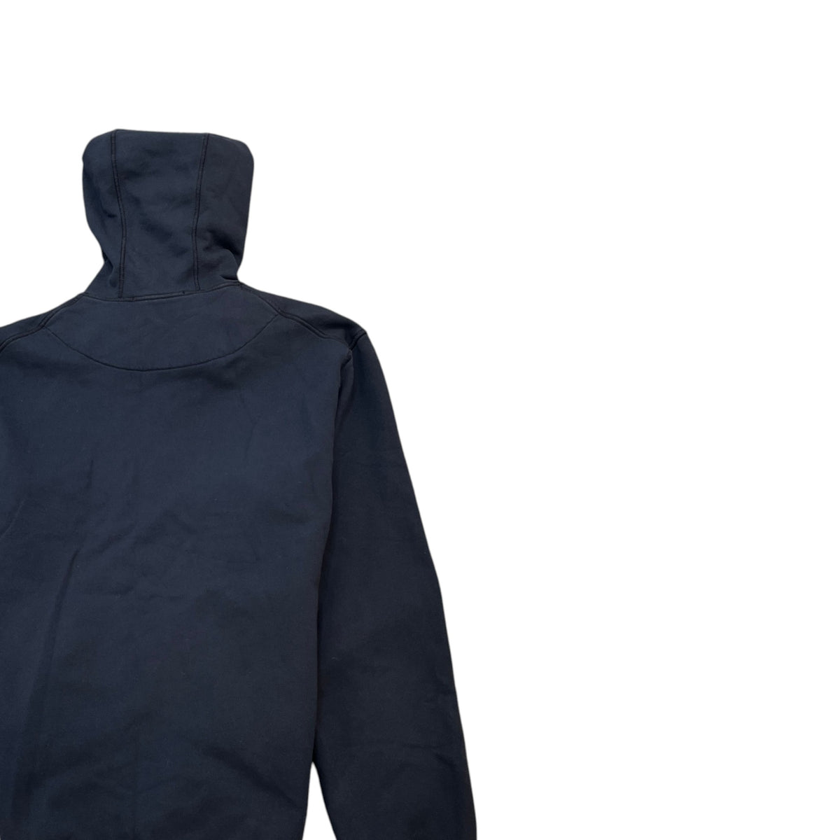 Men's Applique Logo Zip Hoodie Navy Size XL - Photo 4
