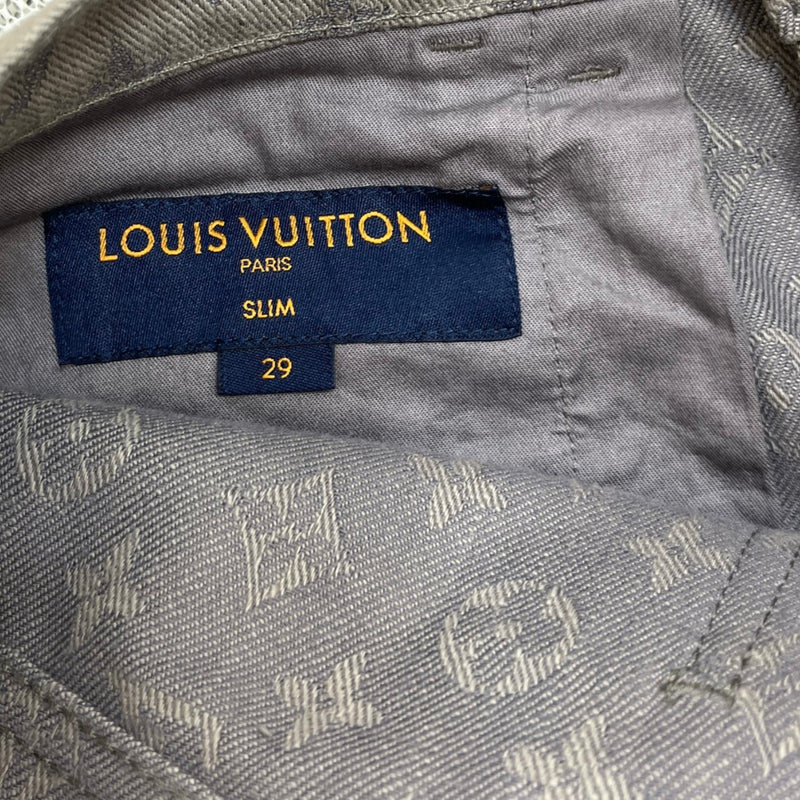Men's Monogram Jeans Grey Size XS / W29