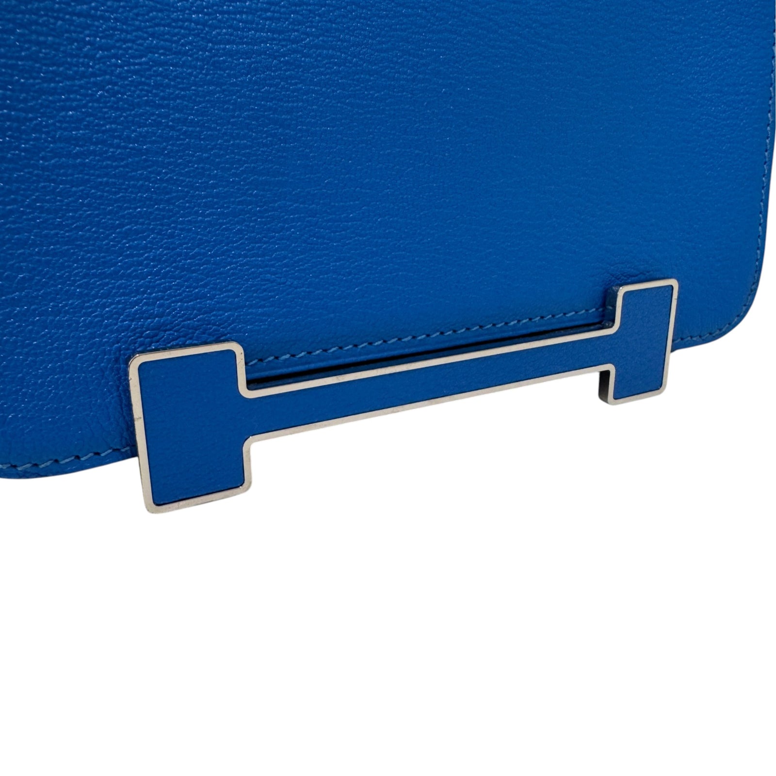 Women's Geta Goatskin Bag Blue - Photo 7