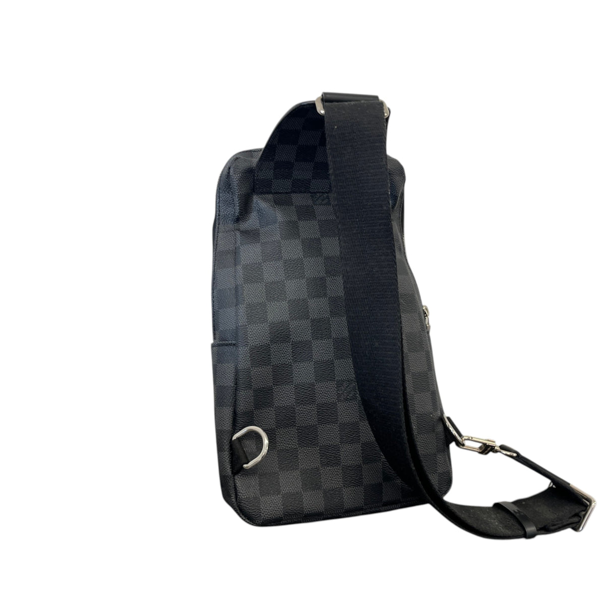 Men's Damier Graphite Avenue Sling Messenger Bag Black - Photo 8