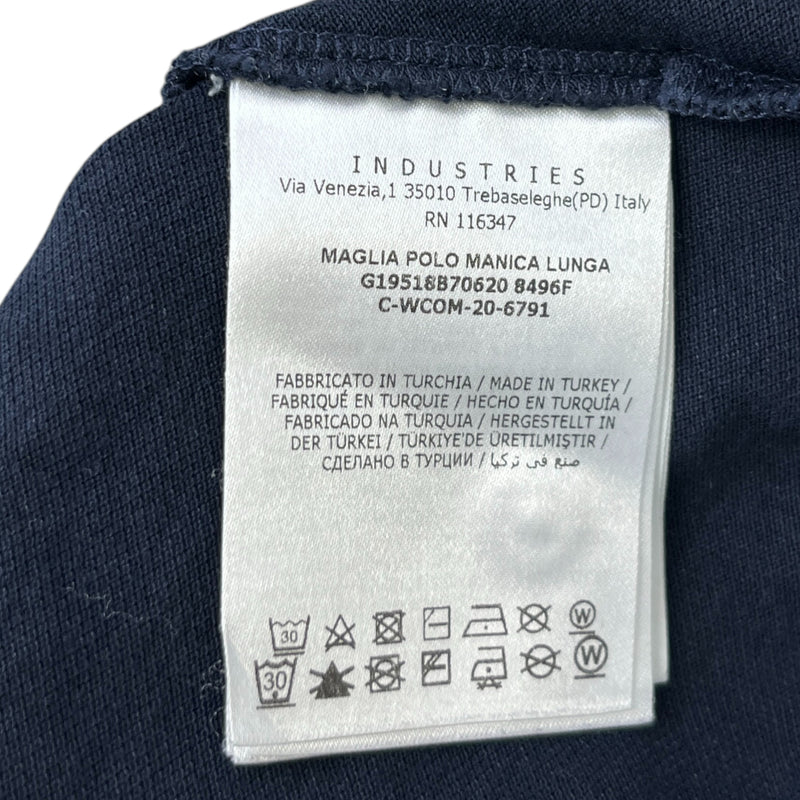 Men's Maglia Baby 6-9 Months Polo Shirt Navy Size XXS