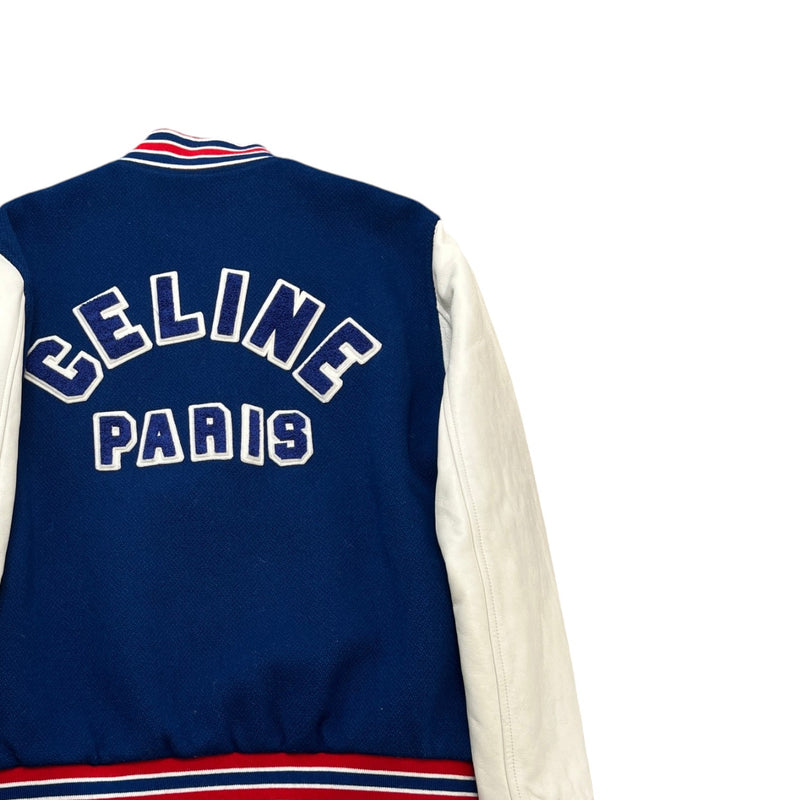 Women's Logo-Appliquéd Varsity Jacket Blue Size IT 38 / UK 6