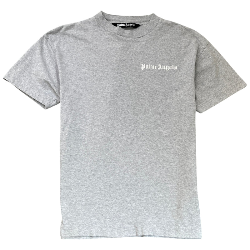 Men's Logo Print T-Shirt Grey Size L