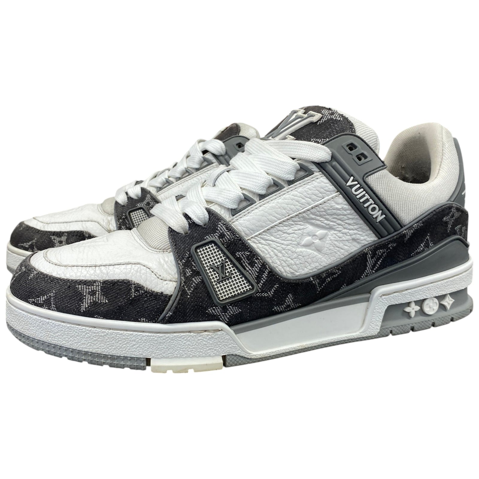Men's Lv Low Trainers Grey Size EU 41.5 / UK 7.5 - Photo 8