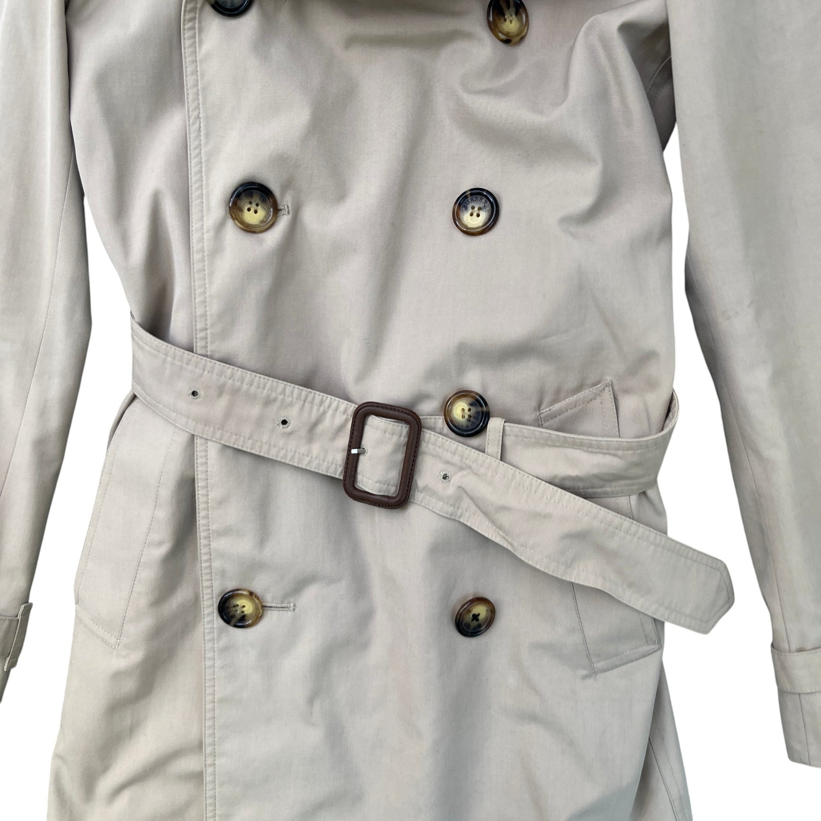 Women's Trench Coat Jacket Beige Size IT 38 / UK 6 - Photo 5