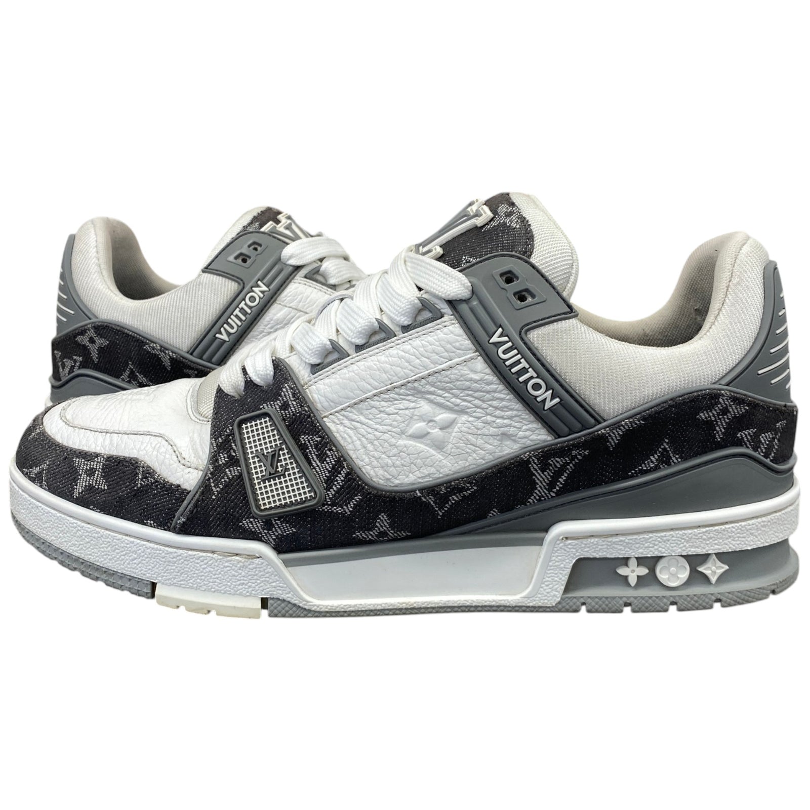 Men's Lv Low Trainers Grey Size EU 41.5 / UK 7.5 - Photo 3