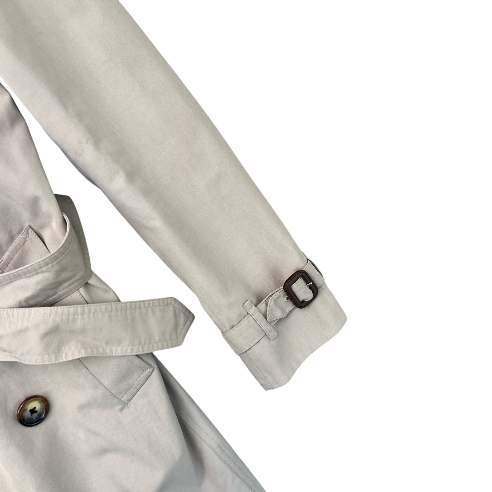 Women's Trench Coat Jacket Beige Size IT 38 / UK 6 - Photo 6