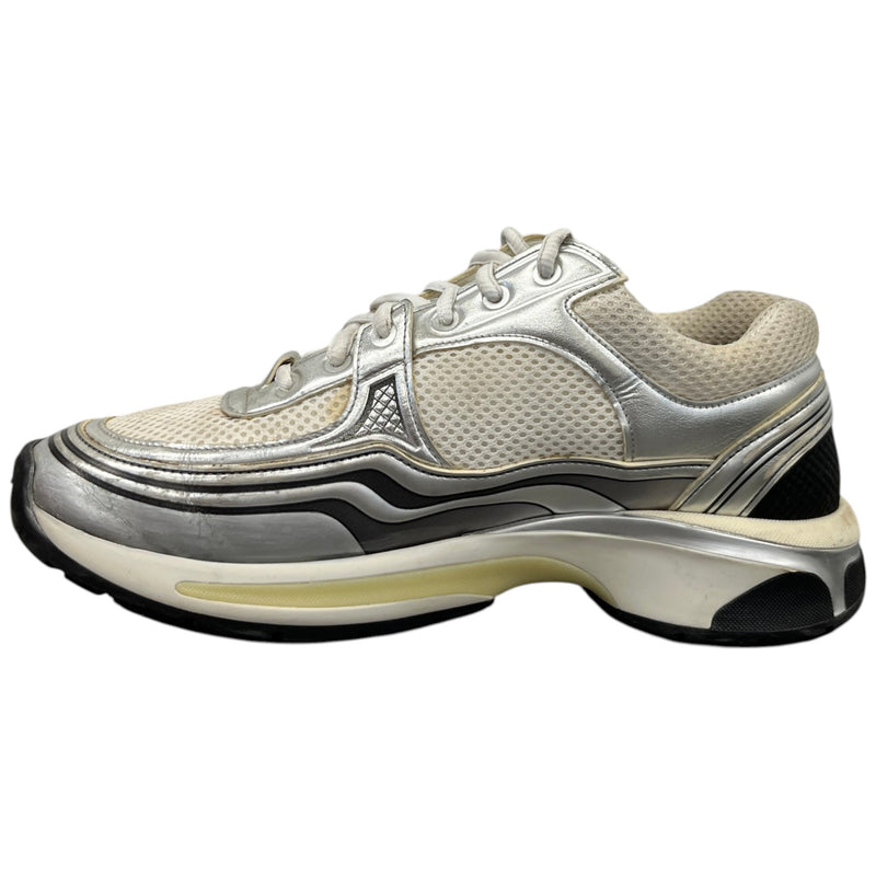 Women's CC Runner Low Trainers Silver Size UK 6.5 / EU 39.5