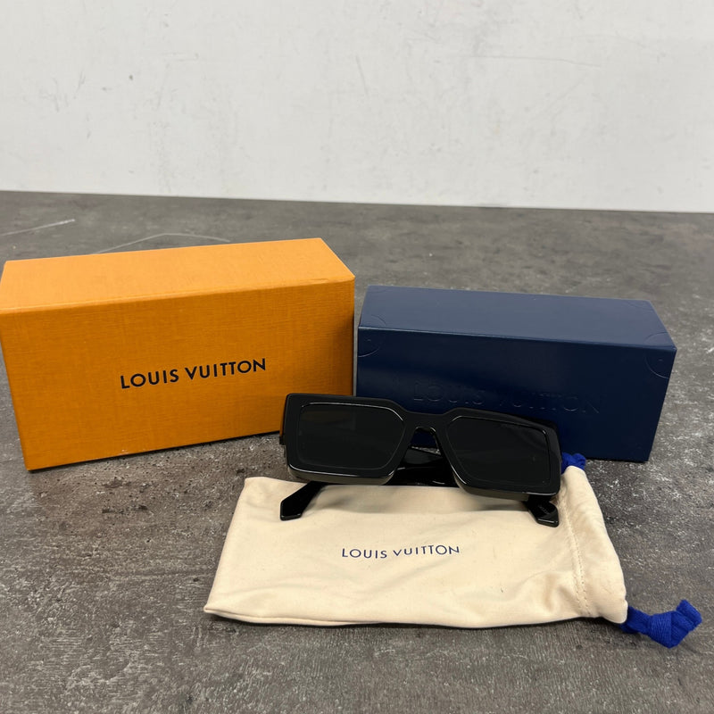 Men's Lv Clash Square Sunglasses Black