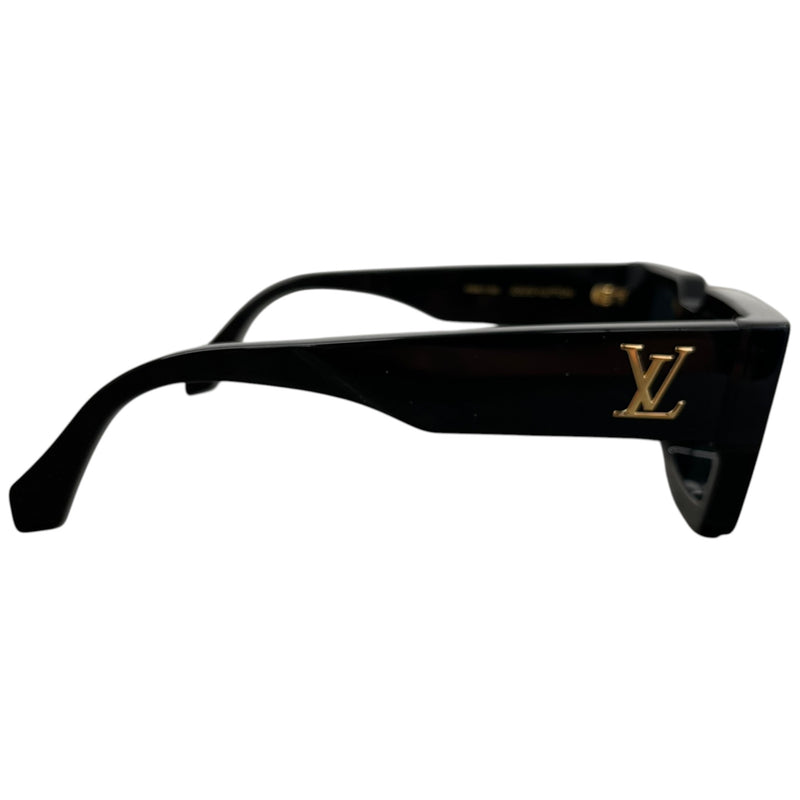 Men's Lv Clash Square Sunglasses Black
