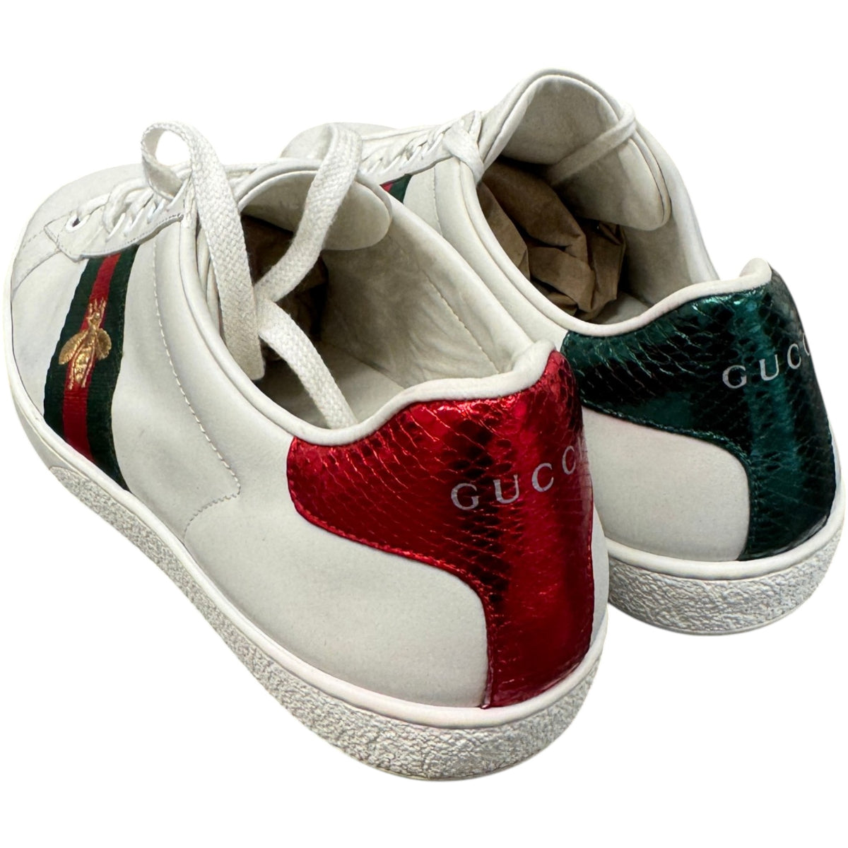 Women's Ace Low Trainers White Size UK 6 / EU 39 - Photo 8