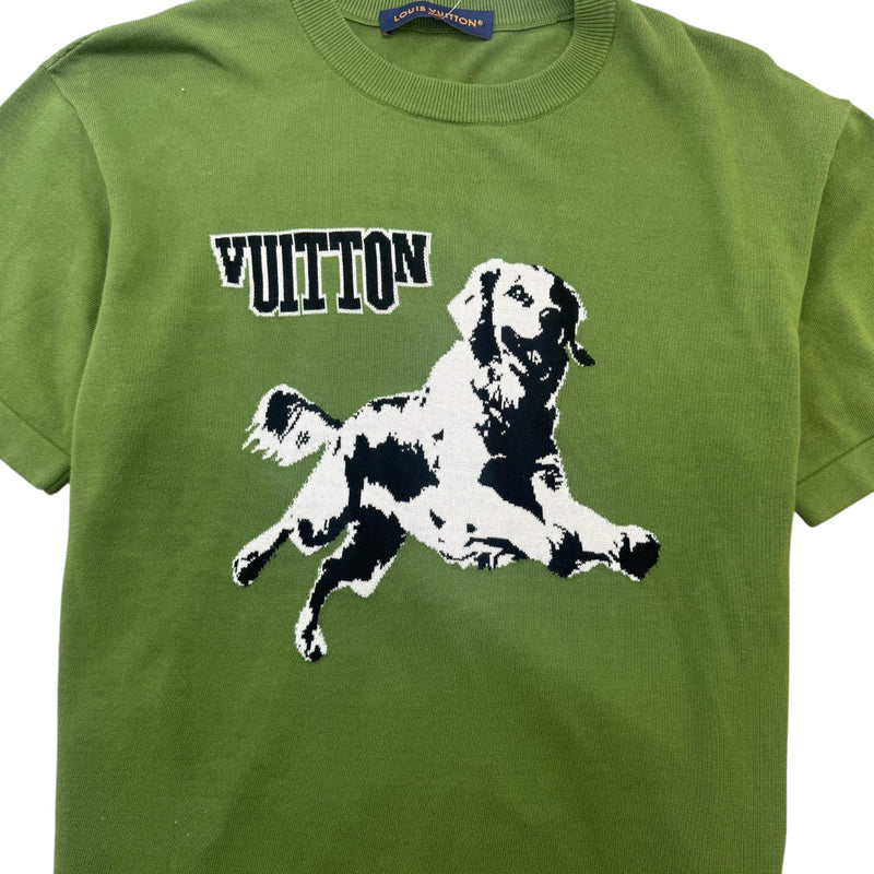 Men's Golden Retriever Ss25 T-Shirt Green Size M