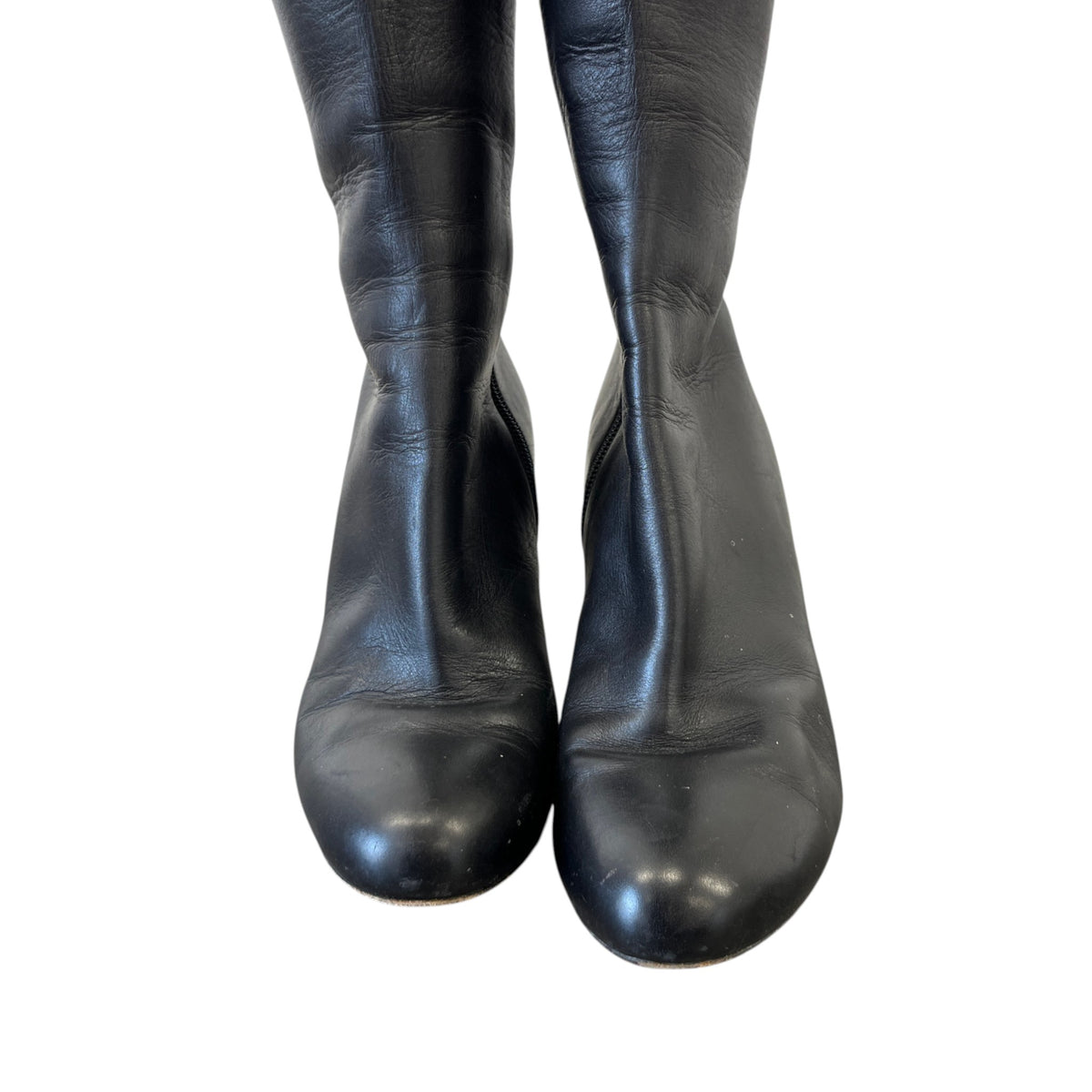 Women's Knee High Boots Black Size UK 6 / EU 39 - Photo 9
