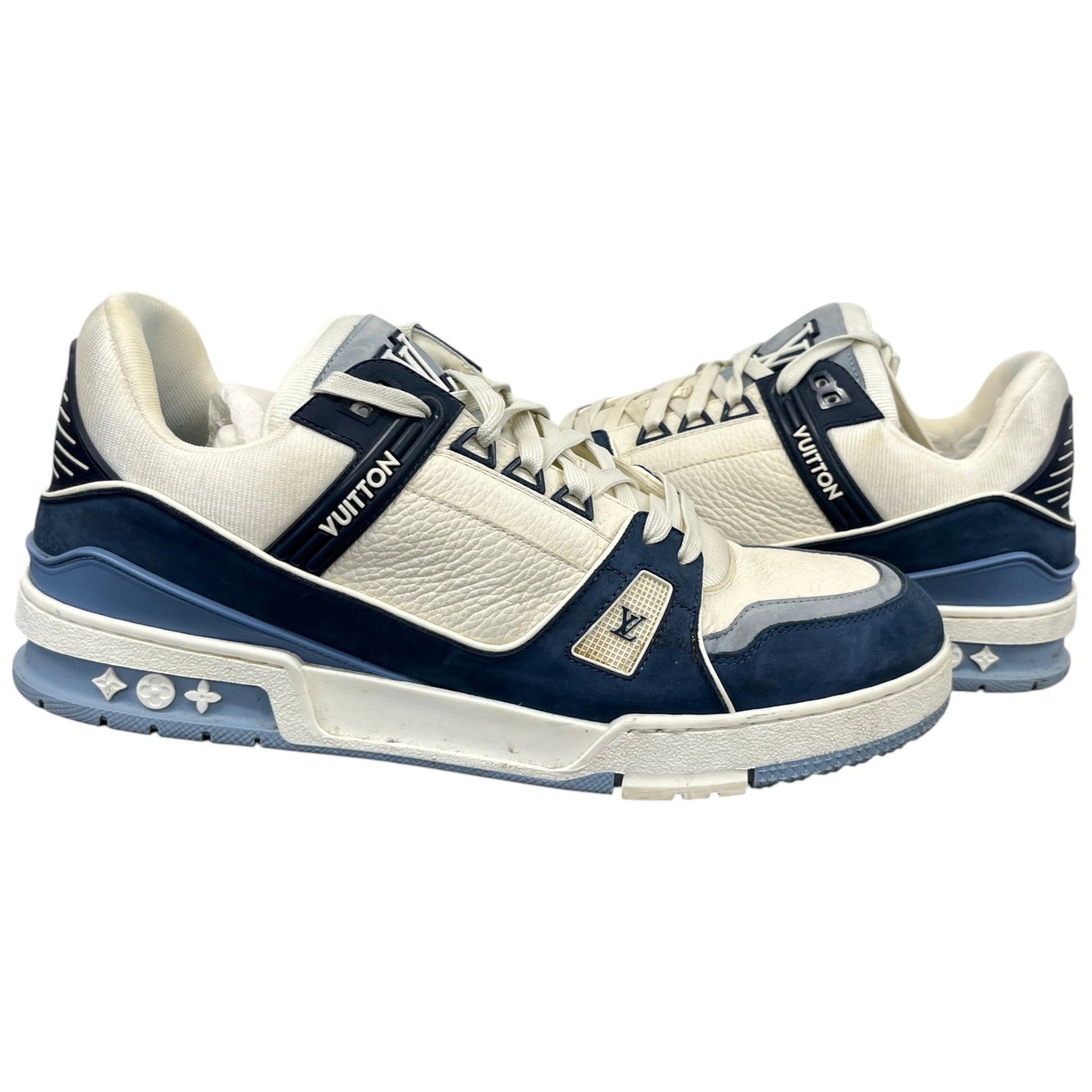 Men's LV Low Trainers White Size UK 10 / EU 44 - Photo 3