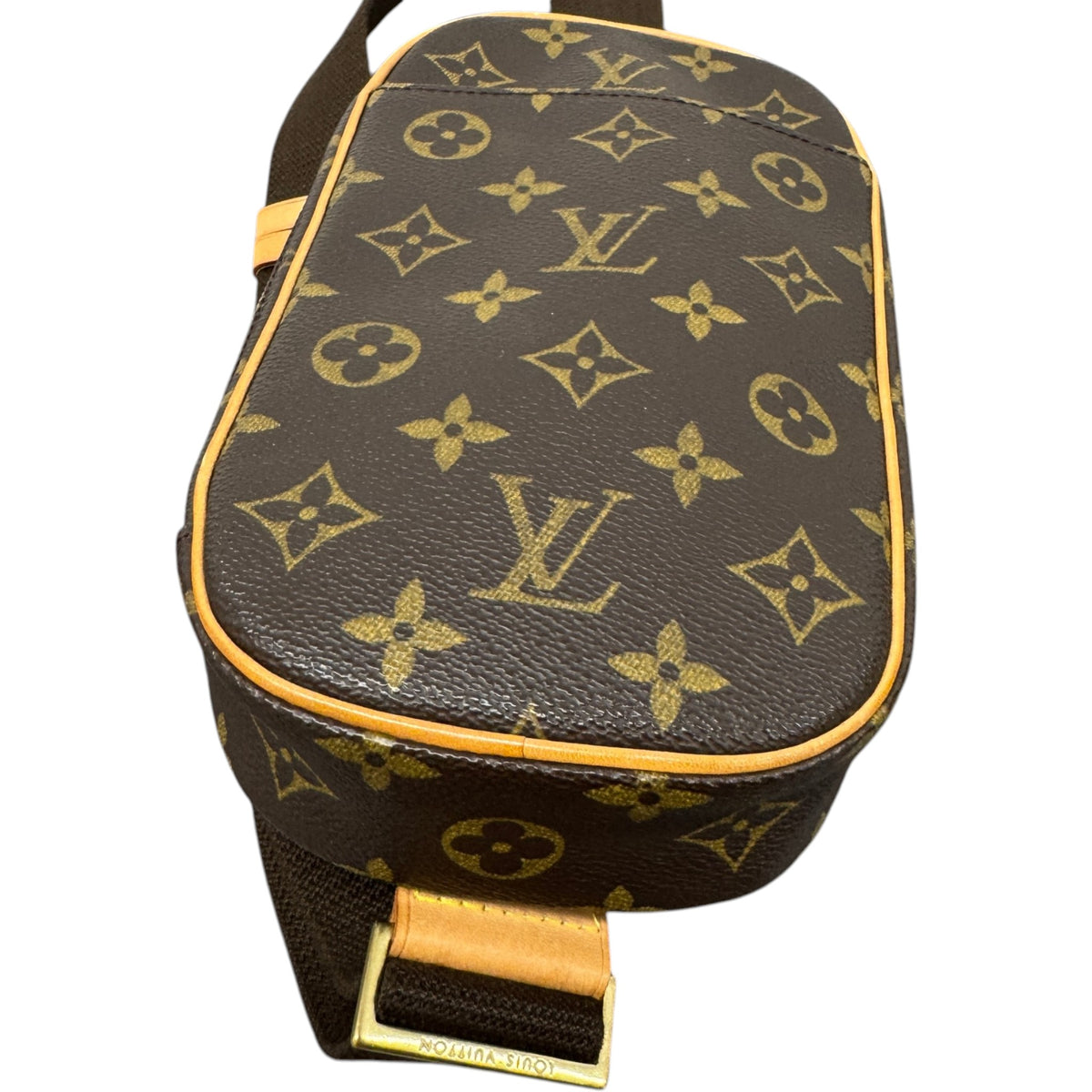 Women's Monogram Pochette Gange Crossbody Bag Brown - Photo 4
