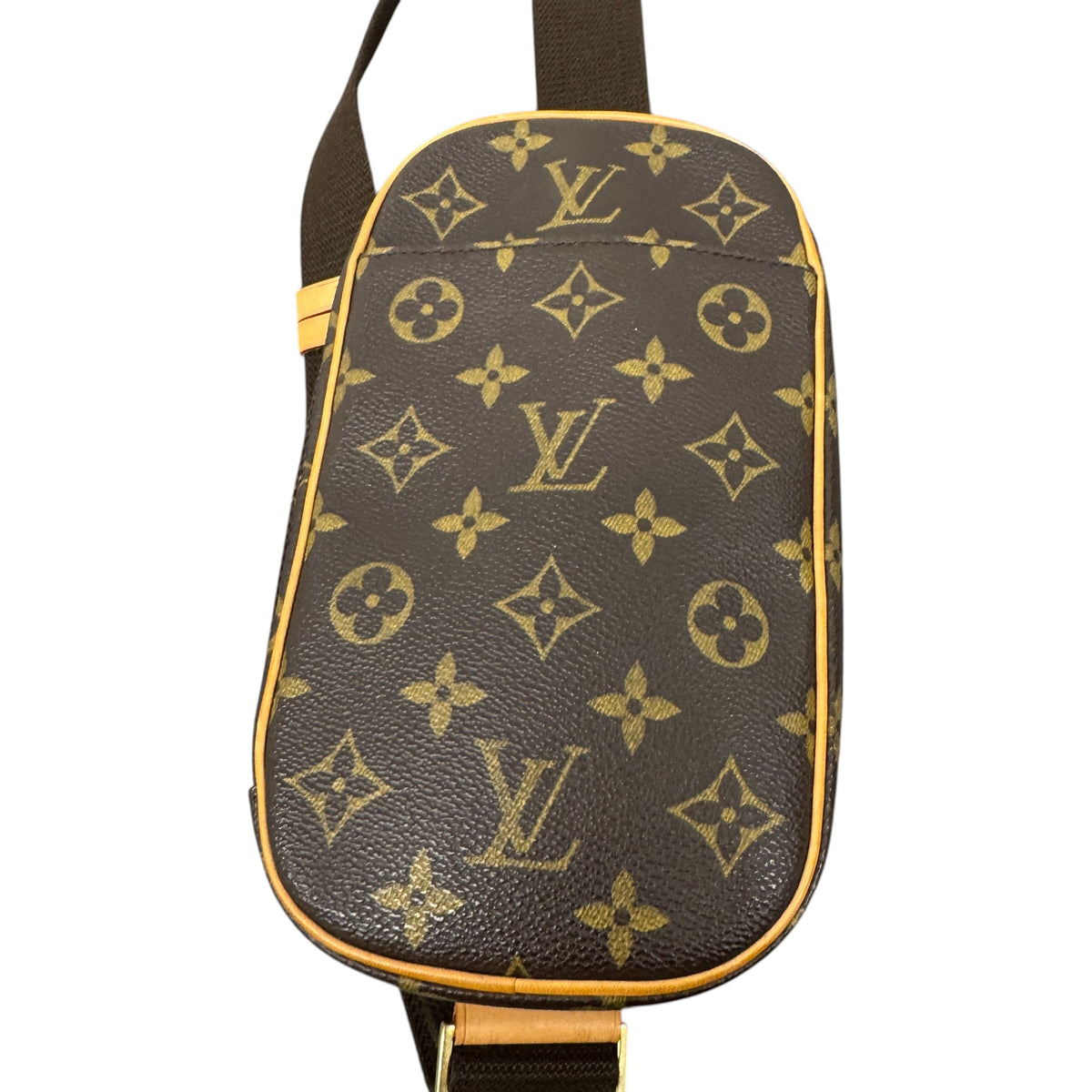 Women's Monogram Pochette Gange Crossbody Bag Brown - Photo 6