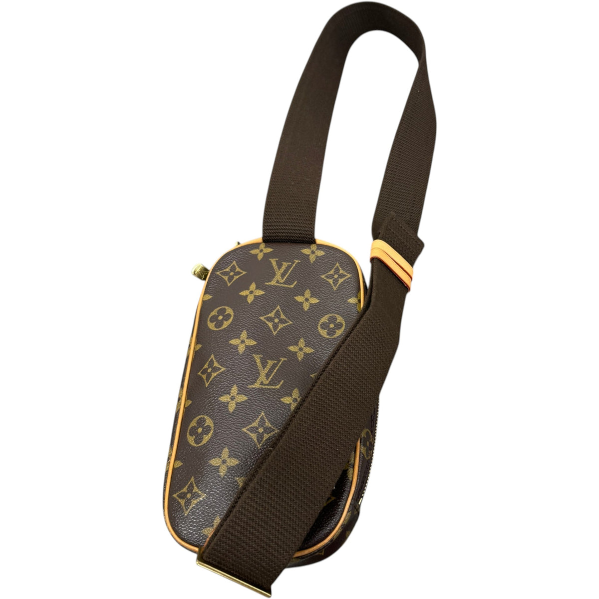 Women's Monogram Pochette Gange Crossbody Bag Brown - Photo 3