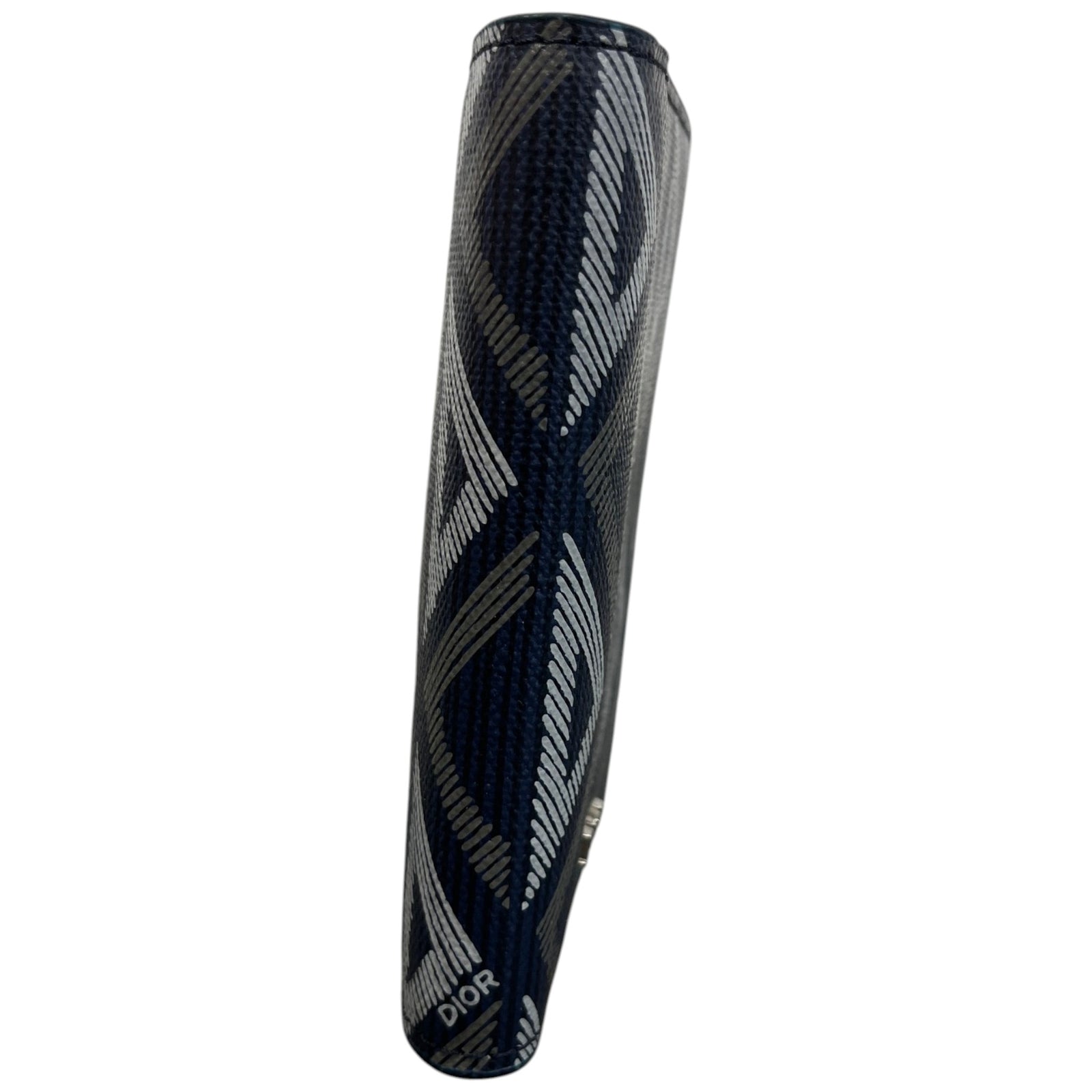 Men's Cd Diamond Bifold Wallet Navy - Photo 3