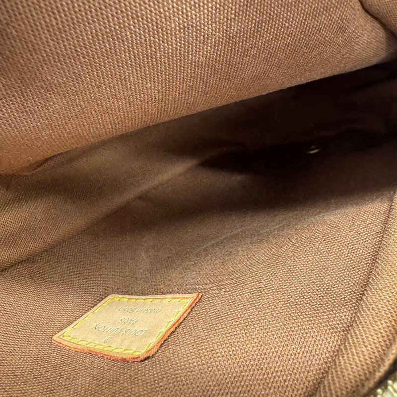 Women's Monogram Pochette Gange Crossbody Bag Brown