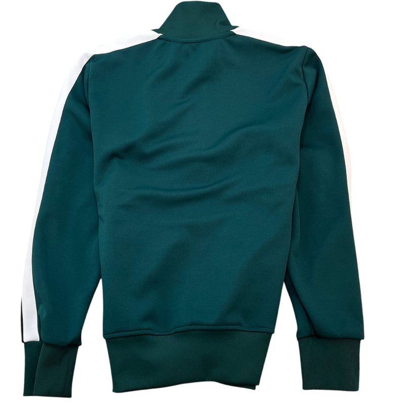 Men's Logo Print Track Jacket Green Size L