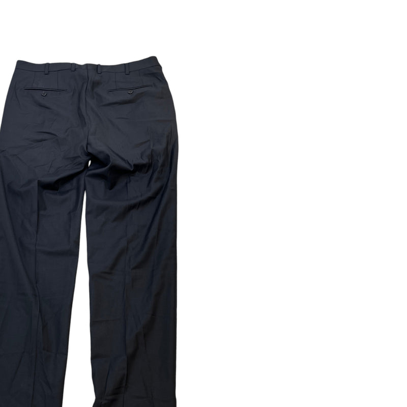 Men's Tailored Trousers Black Size XL / W36