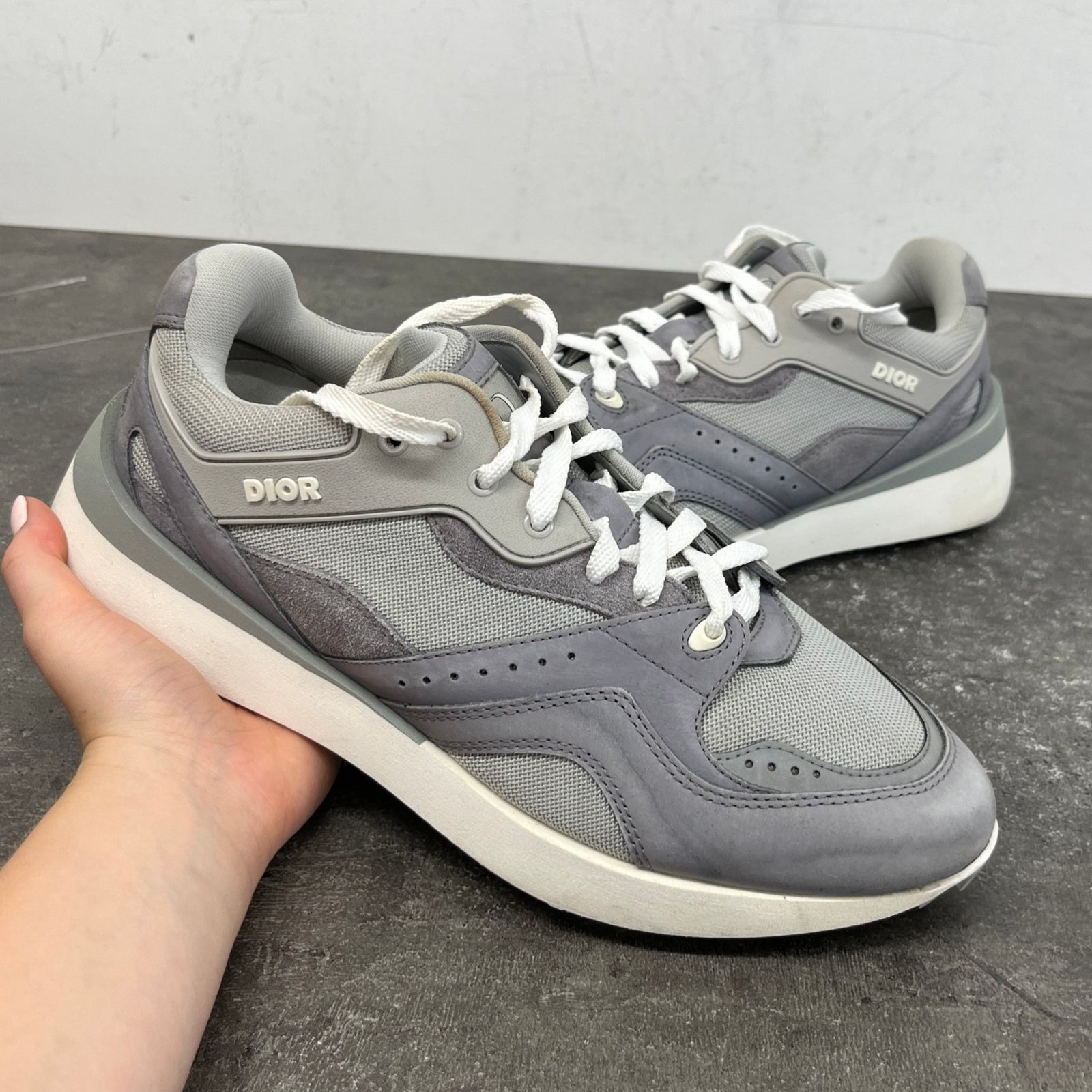 Men's B29 Low Trainers Grey Size EU 41 / UK 7 - Photo 12