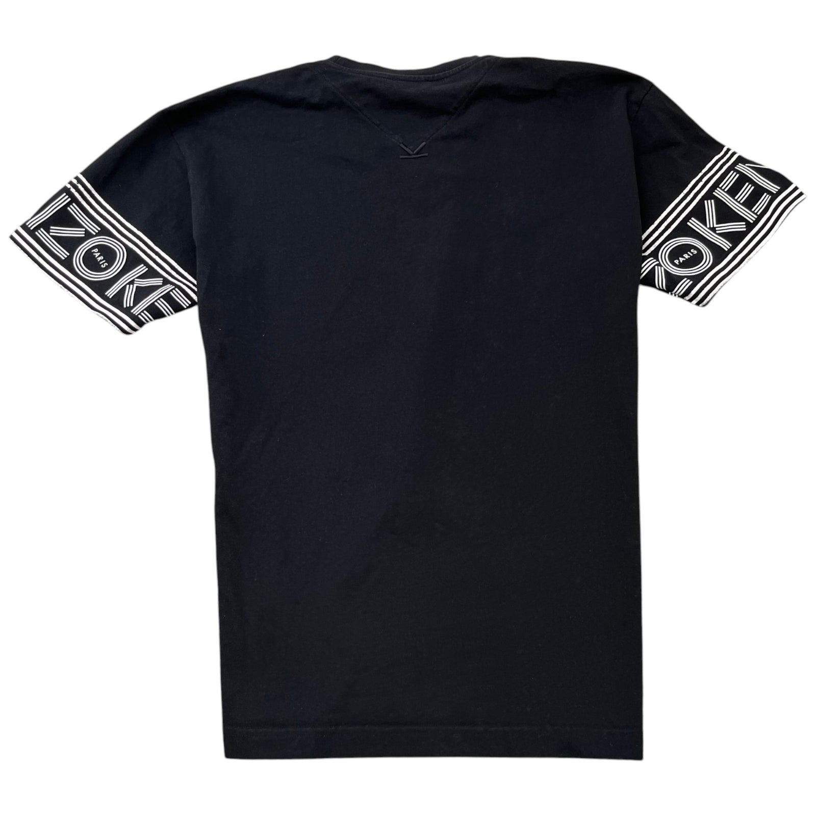 Men's Logo Print Short Sleeve Shirt Black Size M - Photo 2