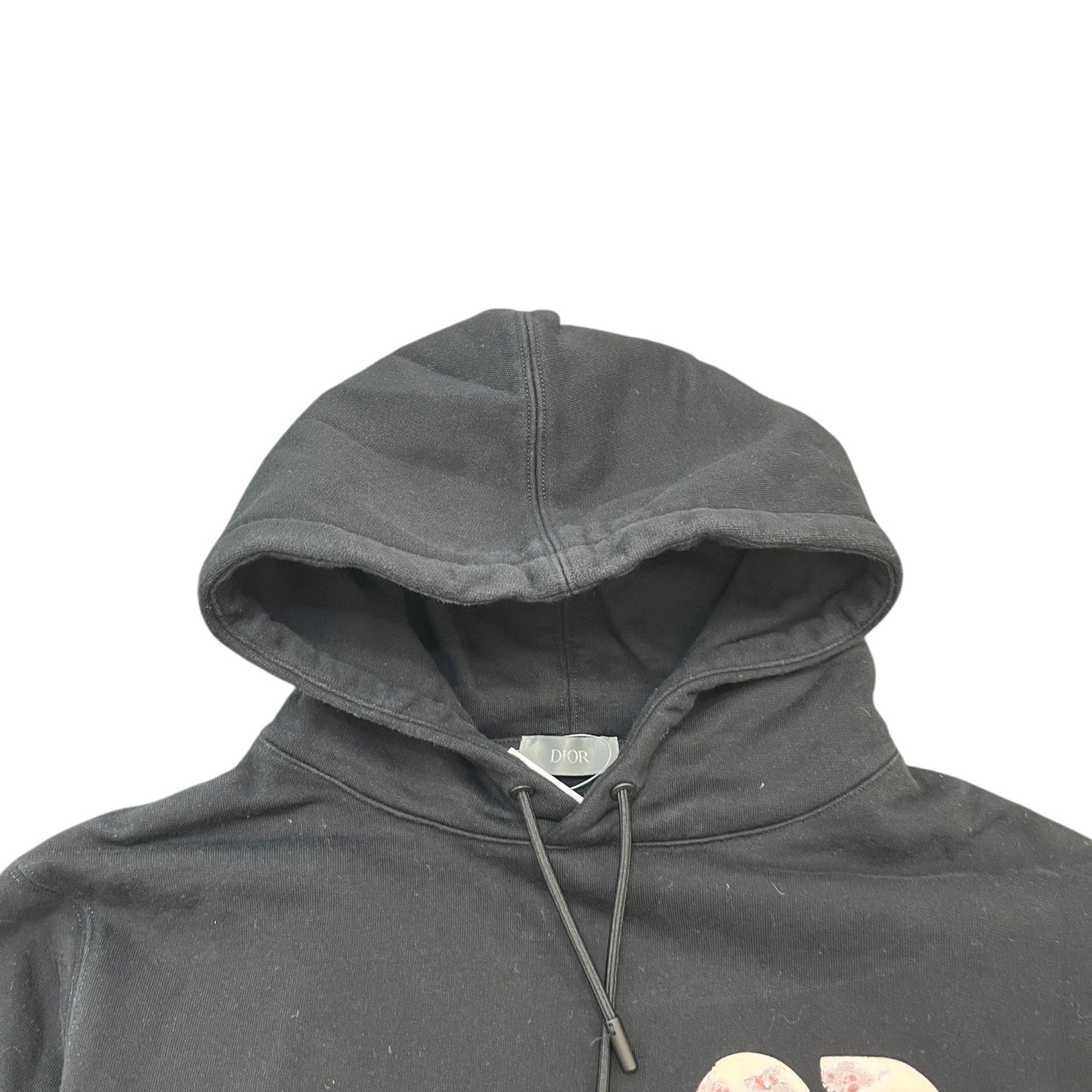 Men's Daniel Arsham Basketball Hoodie Black Size S - Photo 5