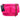 Women's Fluo Nappa Handbag Pink