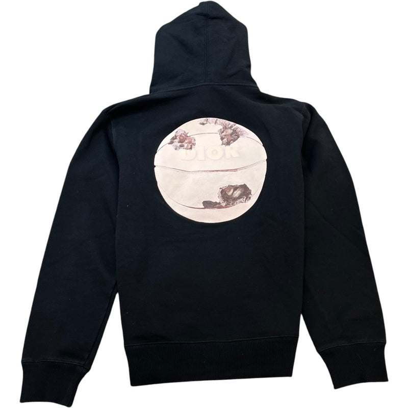 Men's Daniel Arsham Basketball Hoodie Black Size S