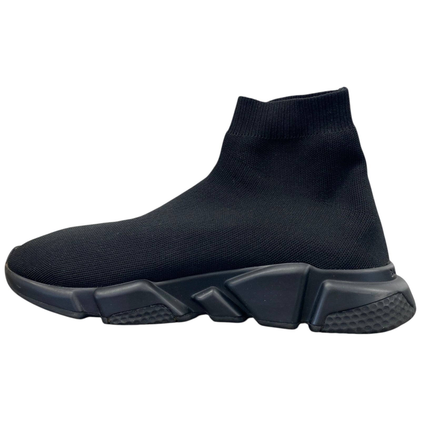Men's Graffiti Speed Sock High Trainers Black Size EU 44 / UK 10 - Photo 2