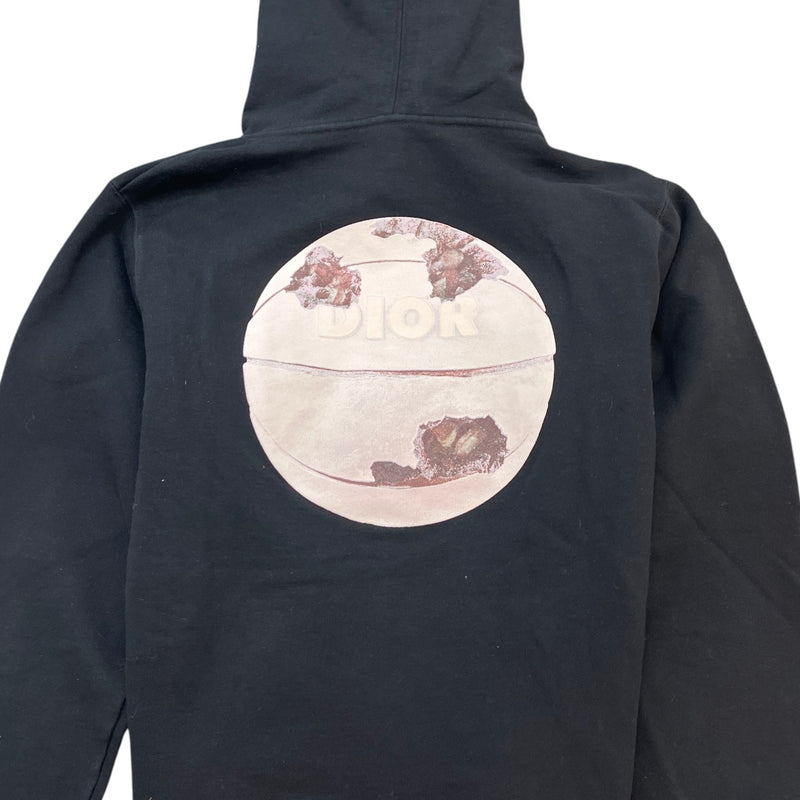 Men's Daniel Arsham Basketball Hoodie Black Size S