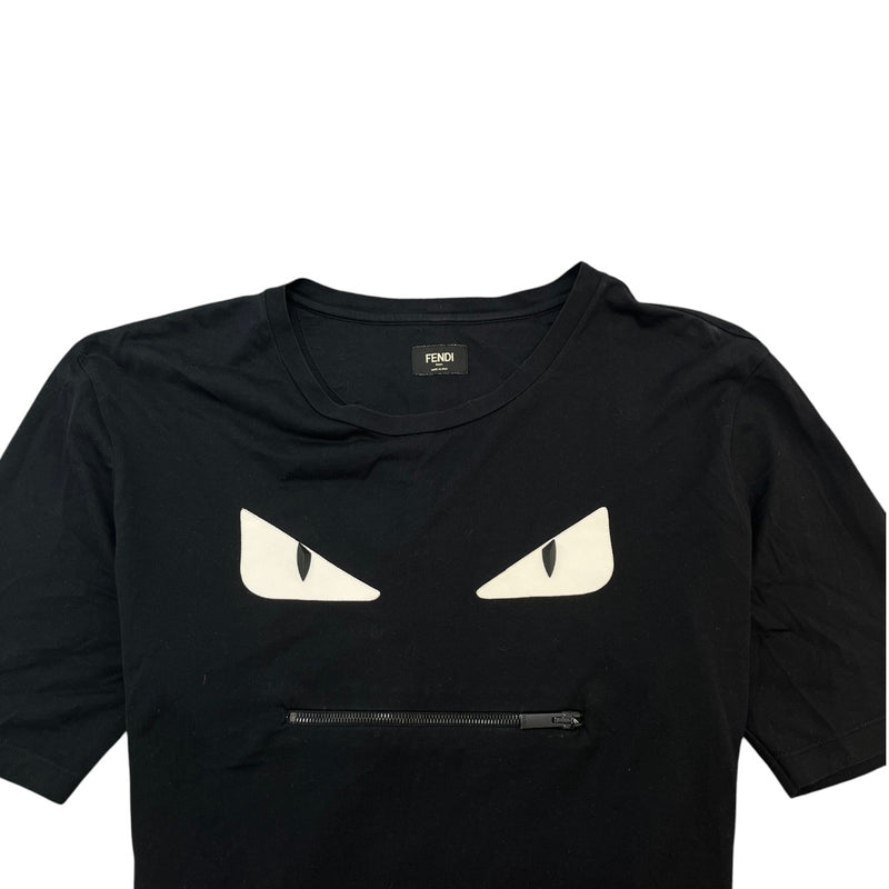 Men's Monster Eye T-Shirt Black Size 4XL
