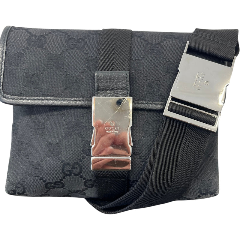 Men's Gg Supreme Belt Bag Black