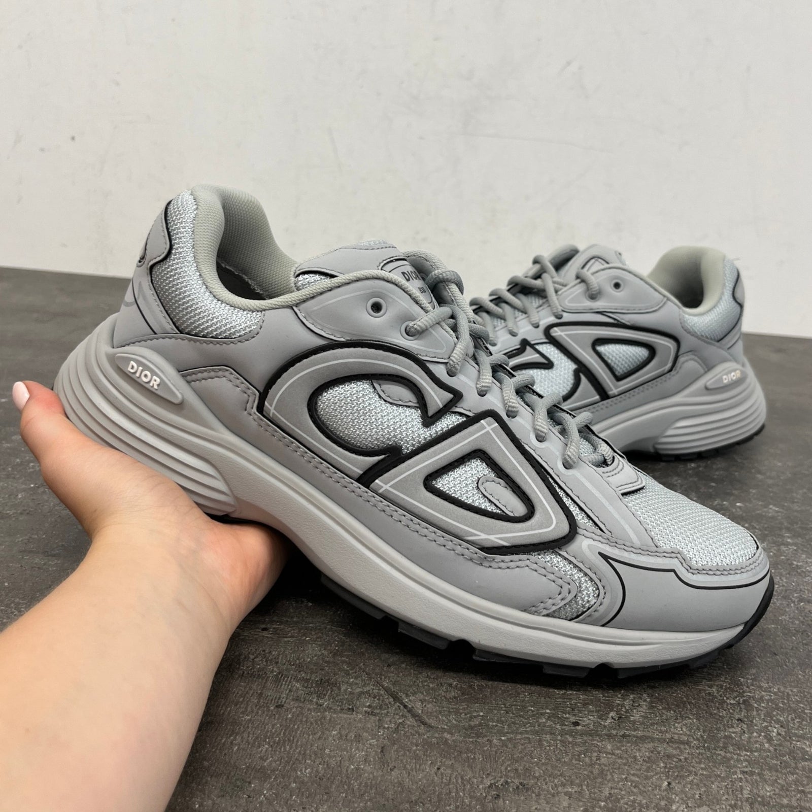 Men's B30 Low Trainers Grey Size EU 42 / UK 8 - Photo 12