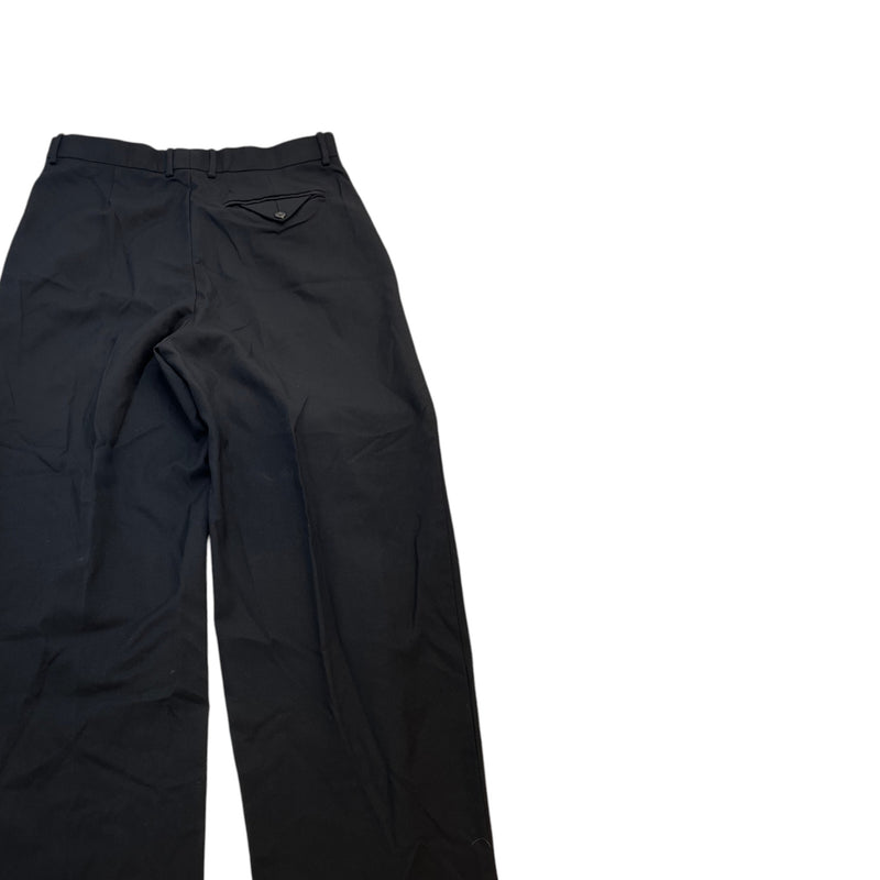 Men's Tailored Trousers Black Size XL / W36