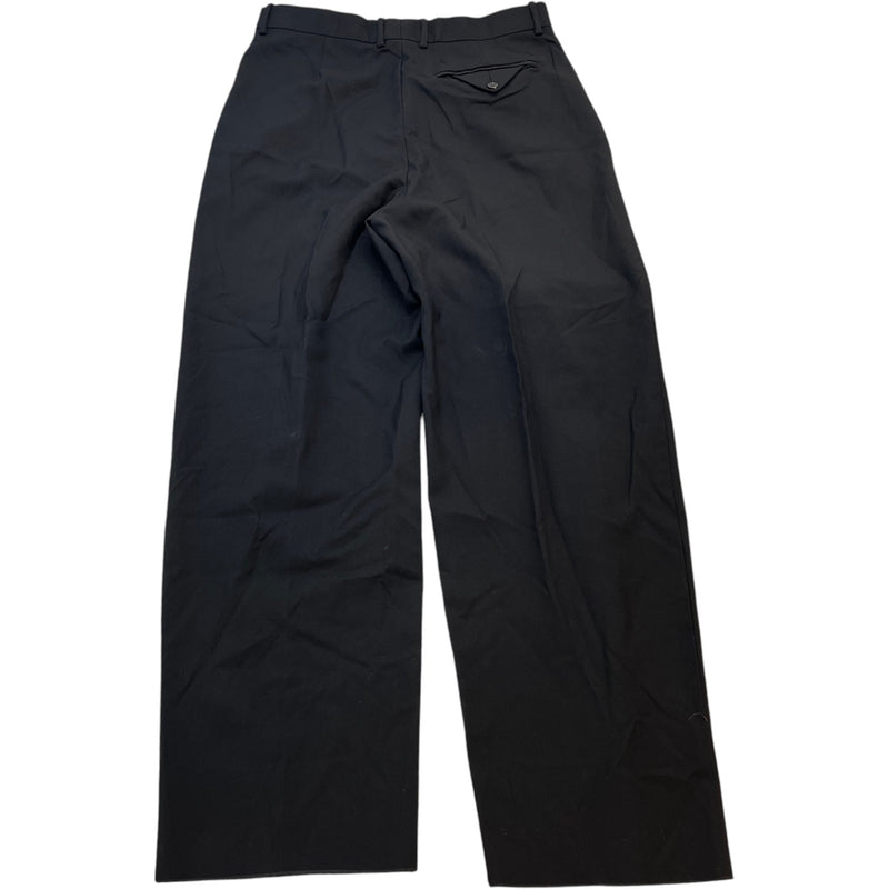 Men's Tailored Trousers Black Size XL / W36