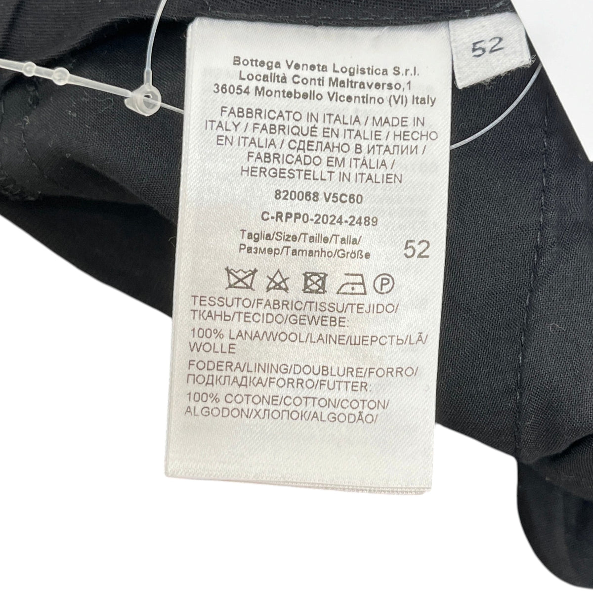 Men's Tailored Trousers Black Size XL / W36 - Photo 5