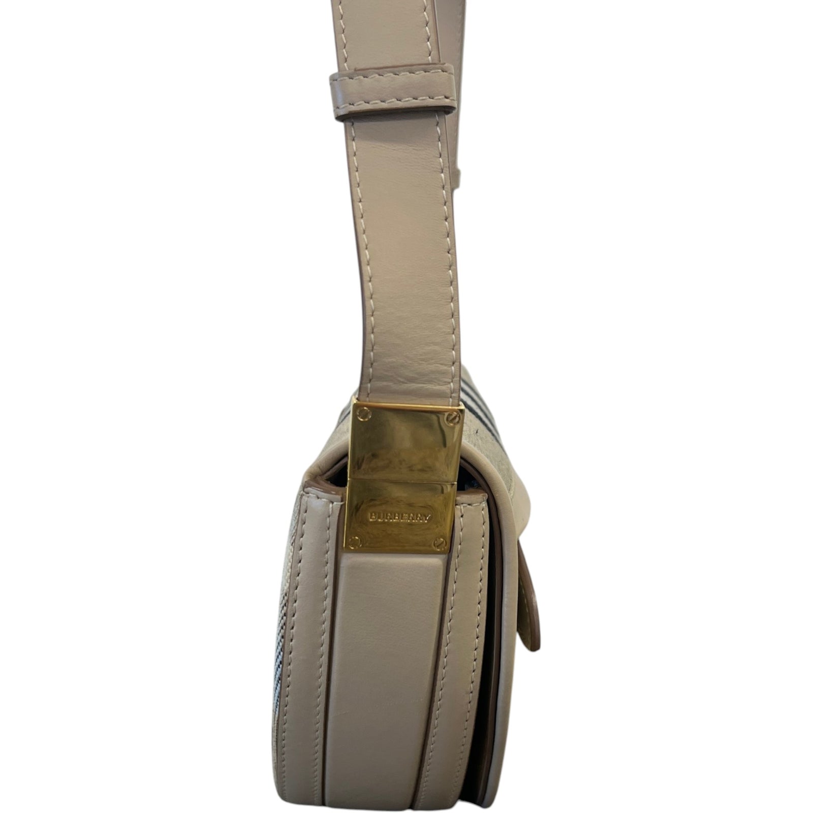 Women's Check Olympia Bag Beige - Photo 6