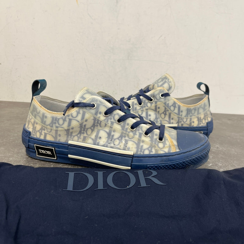 Men's B23 Oblique Low Trainers Navy Size UK 9.5 / EU 43.5