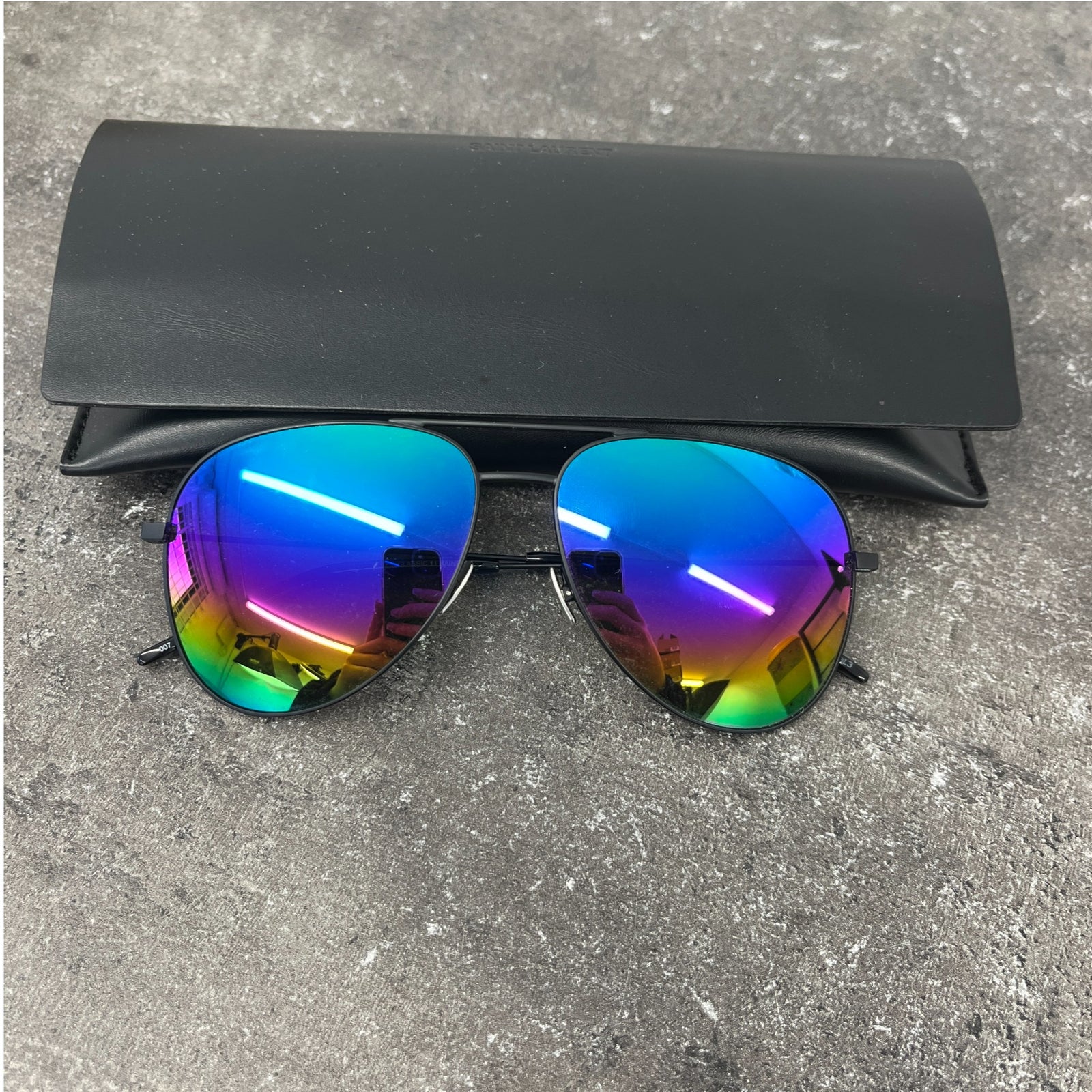 Women's Classic 11 Rainbow Sunglasses Black - Photo 7