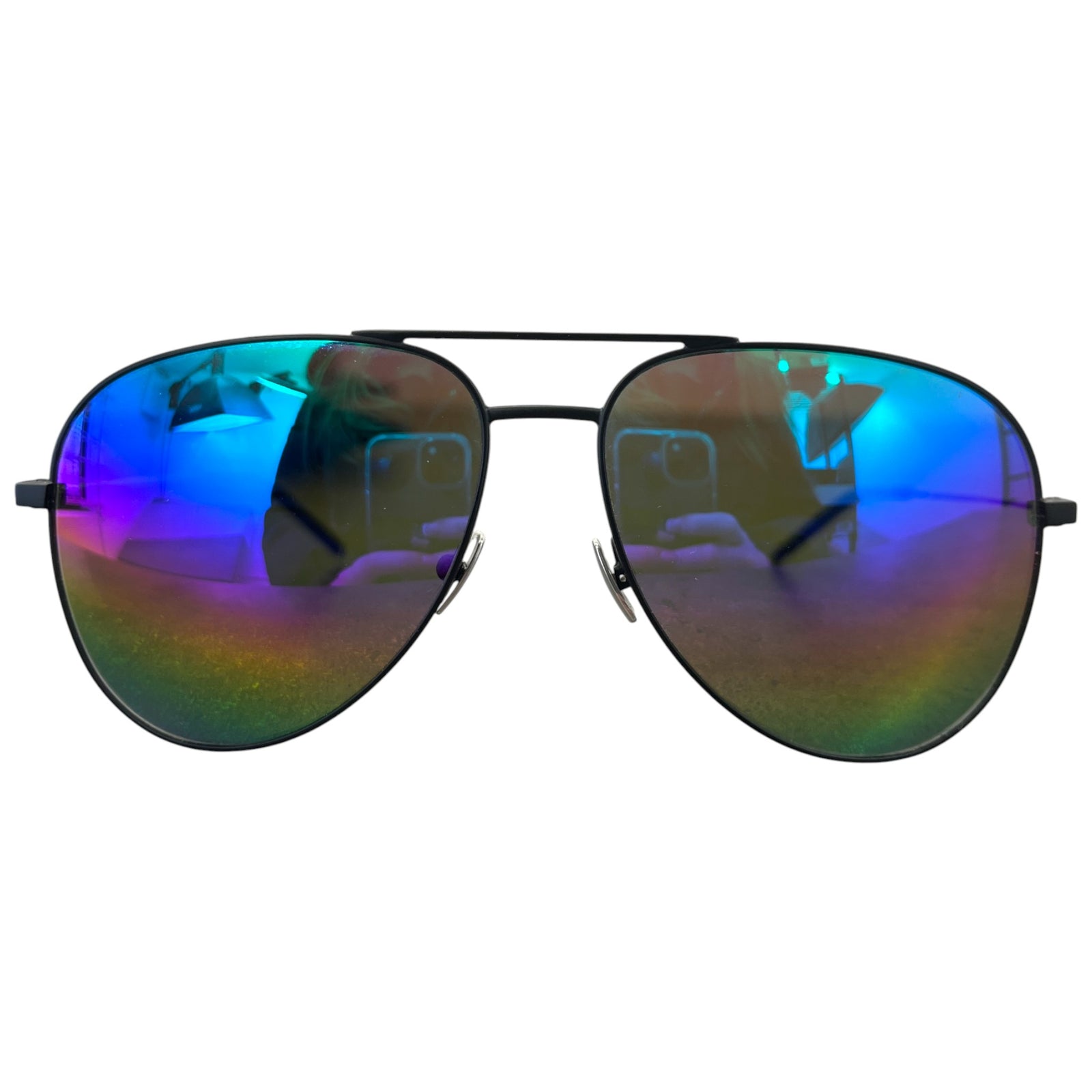 Women's Classic 11 Rainbow Sunglasses Black - Photo 1