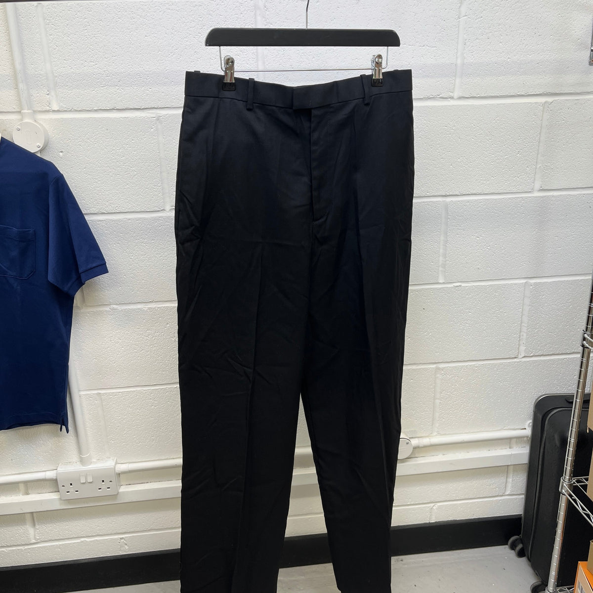Men's Tailored Trousers Black Size XL / W36 - Photo 6