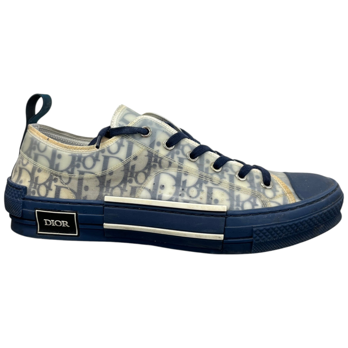 Men's B23 Oblique Low Trainers Navy Size UK 9.5 / EU 43.5 - Photo 1